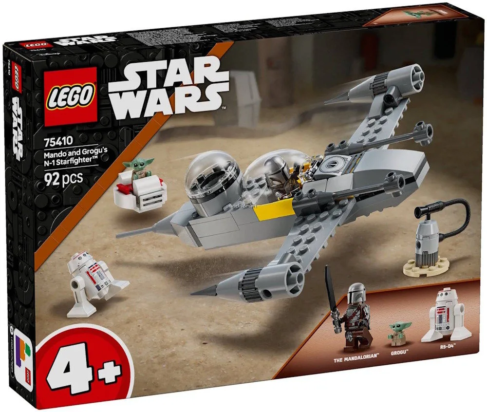 Mando and Grogu's N-1 Starfighter